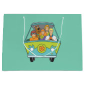 Scooby-Doo & The Gang Mystery Machine Large Gift Bag (Front)