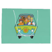 Scooby-Doo & The Gang Mystery Machine Large Gift Bag (Back)