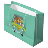 Scooby-Doo & The Gang Mystery Machine Large Gift Bag (Front Angled)
