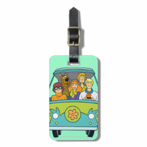 Scooby-Doo & The Gang Mystery Machine Luggage Tag