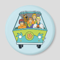 Scooby-Doo & The Gang Mystery Machine Magnet