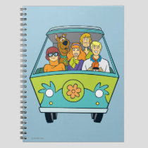 Scooby-Doo & The Gang Mystery Machine Notebook