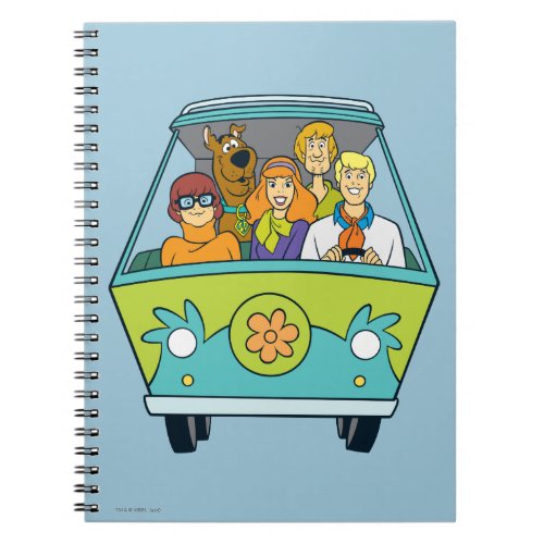 Scooby_Doo  The Gang Mystery Machine Notebook