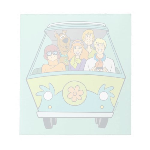 Scooby_Doo  The Gang Mystery Machine Notepad