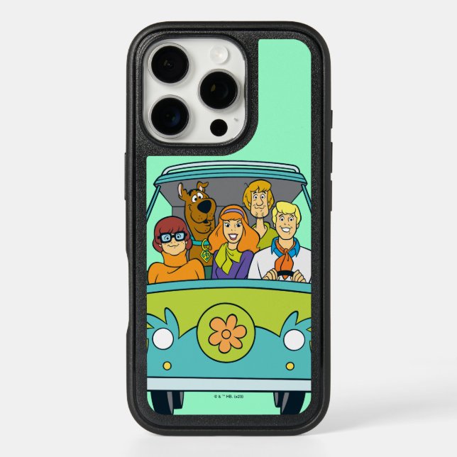 Scooby-Doo & The Gang Mystery Machine Otterbox iPhone Case (Back)