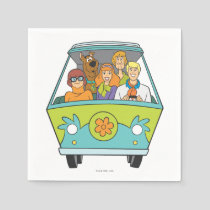Scooby-Doo & The Gang Mystery Machine Paper Napkins