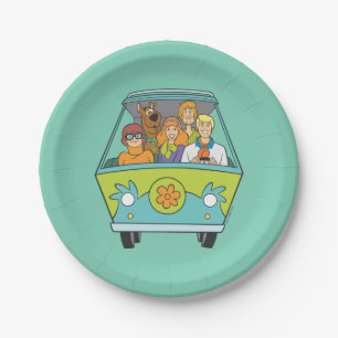 Scooby-Doo & The Gang Mystery Machine Paper Plates