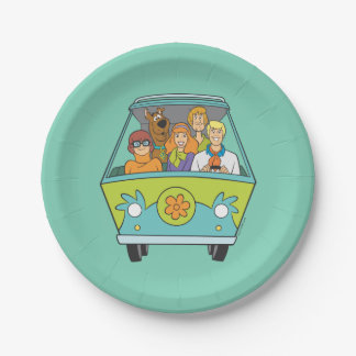 Scooby-Doo & The Gang Mystery Machine Paper Plates