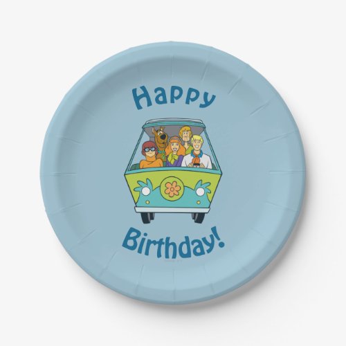 Scooby_Doo  The Gang Mystery Machine Paper Plates
