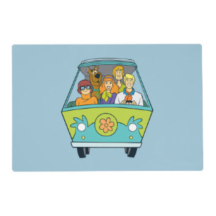 Scooby-Doo & The Gang Mystery Machine Placemat
