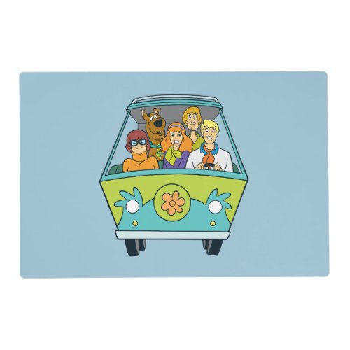 Scooby_Doo  The Gang Mystery Machine Placemat