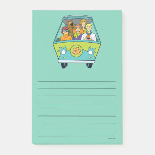 Scooby-Doo & The Gang Mystery Machine Post-it Notes