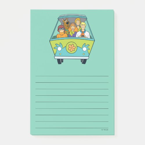 Scooby_Doo  The Gang Mystery Machine Post_it Notes