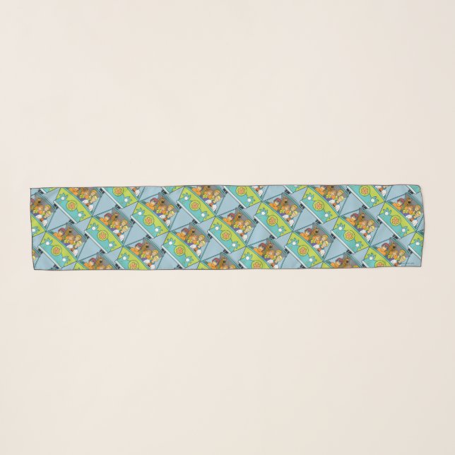 Scooby-Doo & The Gang Mystery Machine Scarf (Front (Horizontal))