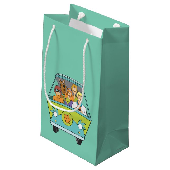 Scooby-Doo & The Gang Mystery Machine Small Gift Bag (Back Angled)