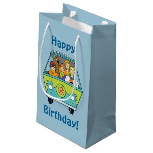 Scooby_Doo  The Gang Mystery Machine Small Gift Bag