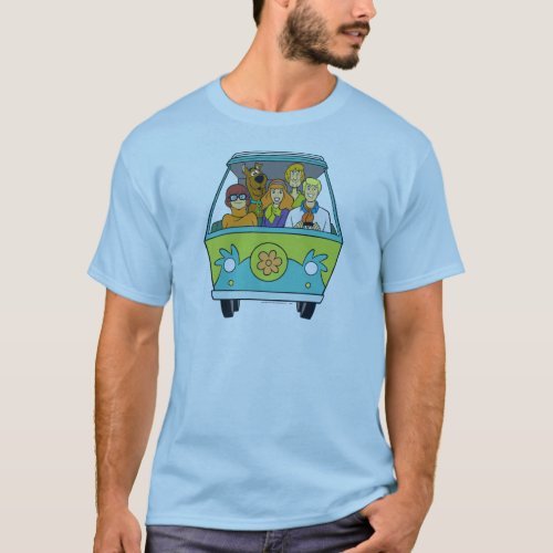 Scooby_Doo  The Gang Mystery Machine T_Shirt