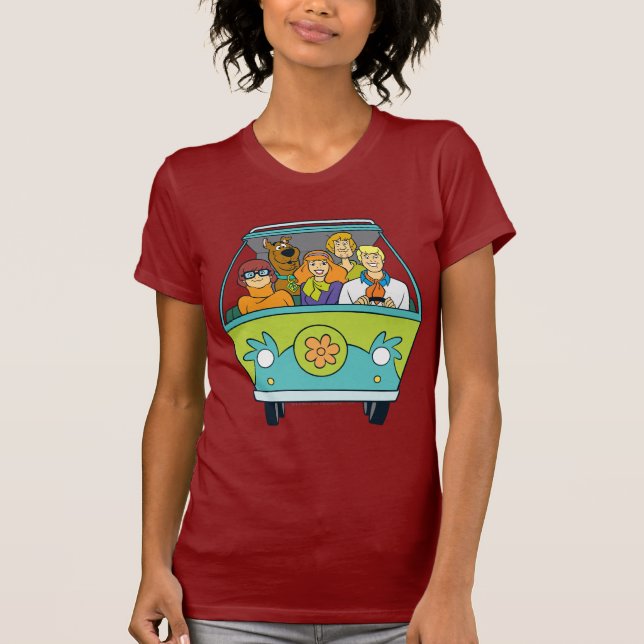 Scooby-Doo & The Gang Mystery Machine T-Shirt (Front)