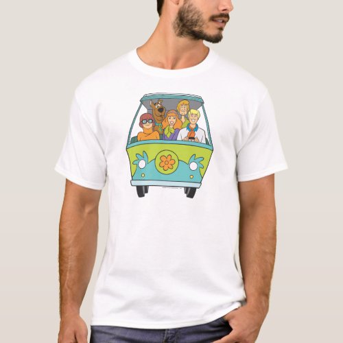 Scooby_Doo  The Gang Mystery Machine T_Shirt