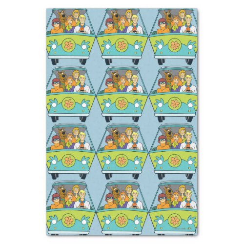 Scooby_Doo  The Gang Mystery Machine Tissue Paper