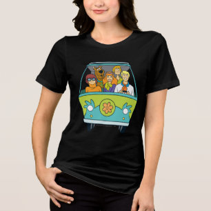 Scooby-Doo & The Gang Mystery Machine Tri-Blend Shirt