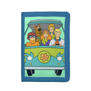 Scooby-Doo & The Gang Mystery Machine Tri-fold Wallet