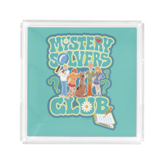 Scooby-Doo & the Gang "Mystery Solvers Club" Acrylic Tray