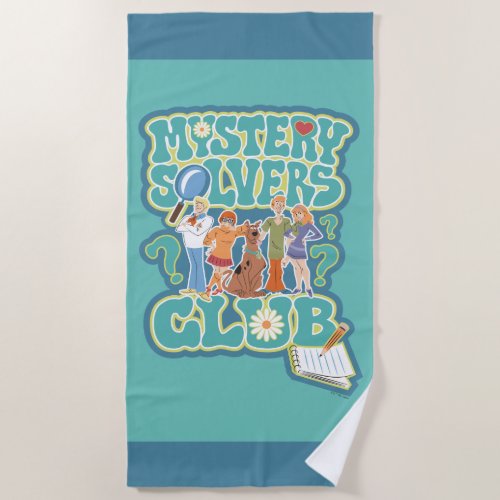 Scooby_Doo  the Gang Mystery Solvers Club Beach Towel