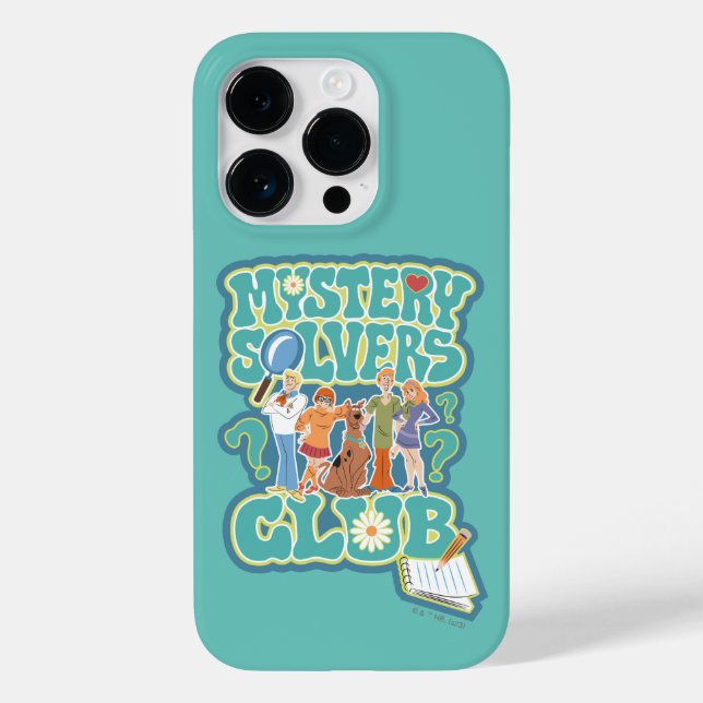 Scooby-Doo & the Gang "Mystery Solvers Club" Case-Mate iPhone Case (Back)