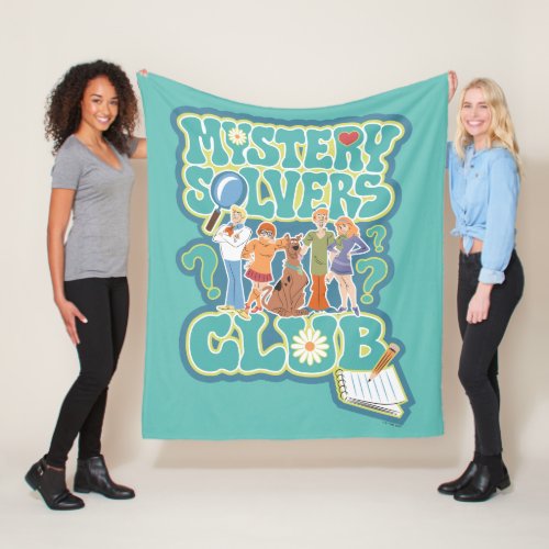 Scooby_Doo  the Gang Mystery Solvers Club Fleece Blanket