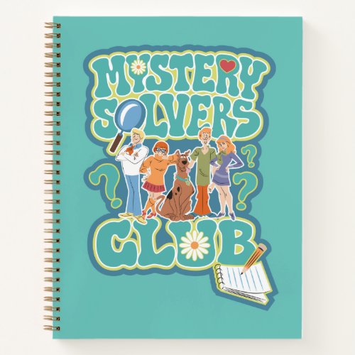 Scooby_Doo  the Gang Mystery Solvers Club Notebook