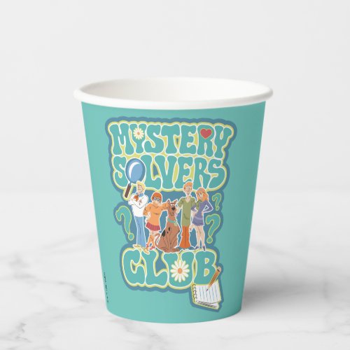 Scooby_Doo  the Gang Mystery Solvers Club Paper Cups
