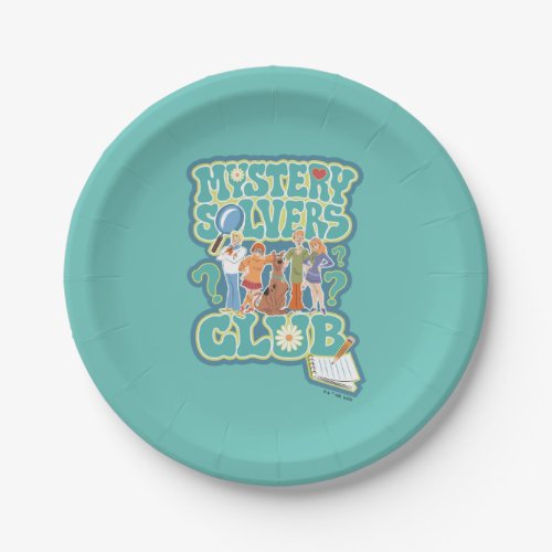 Scooby_Doo  the Gang Mystery Solvers Club Paper Plates