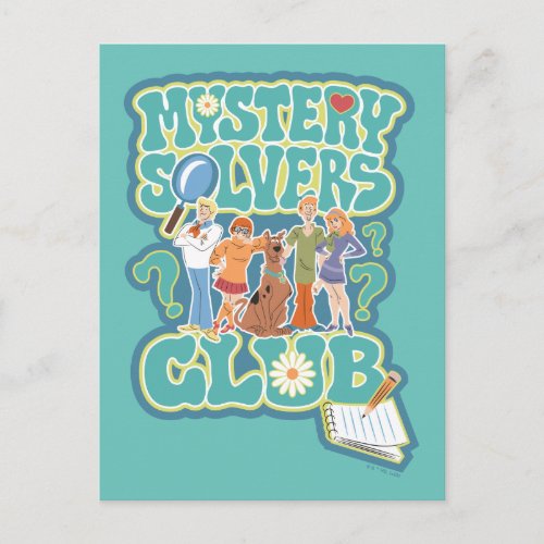 Scooby_Doo  the Gang Mystery Solvers Club Postcard