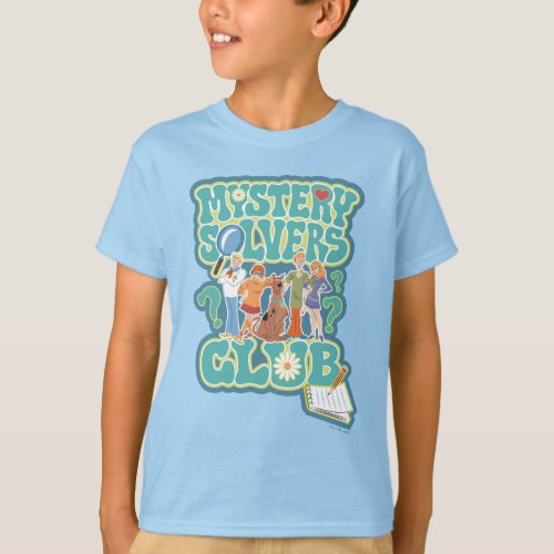 Scooby_Doo  the Gang Mystery Solvers Club T_Shirt