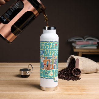 Scooby-Doo & the Gang "Mystery Solvers Club" Water Bottle