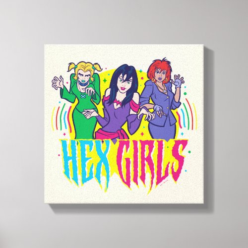 Scooby_Doo  The Hex Girls Canvas Print