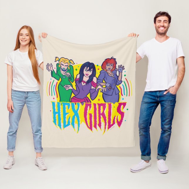 Scooby-Doo | The Hex Girls Fleece Blanket (In Situ)
