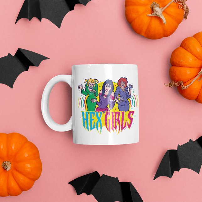 Scooby-Doo | The Hex Girls Giant Coffee Mug (Mug on table)