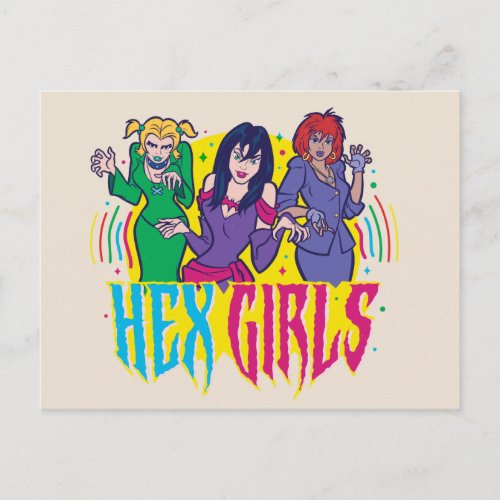 Scooby_Doo  The Hex Girls Postcard