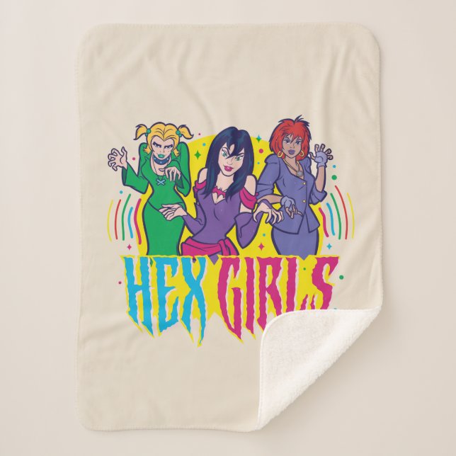 Scooby-Doo | The Hex Girls Sherpa Blanket (Front)