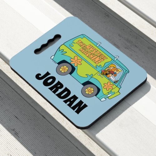 Scooby_Doo  The Mystery Machine  Add Your Name Seat Cushion