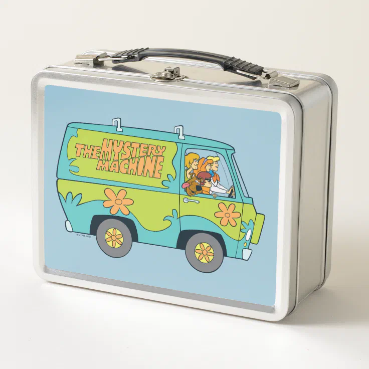 ScoobyDoo The Mystery Machine Metal Lunch Box Zazzle