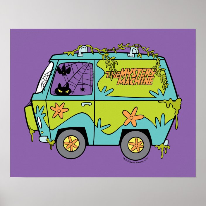 Scooby Doo The Mystery Machine Poster Zazzle