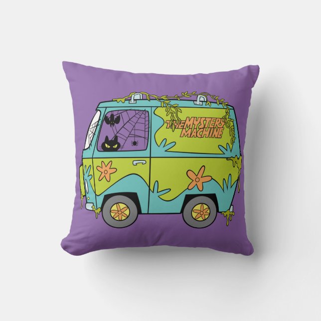 Scooby-Doo | The Mystery Machine Throw Pillow (Front)