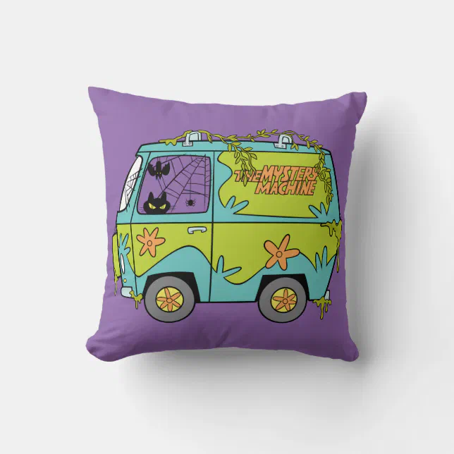 Scooby-Doo | The Mystery Machine Throw Pillow | Zazzle