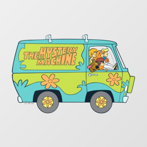 Scooby_Doo  The Mystery Machine Wall Decal