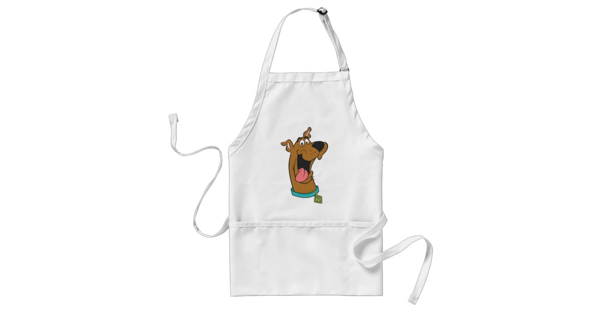 Scooby Doo Tongue Out Adult Apron Zazzle 