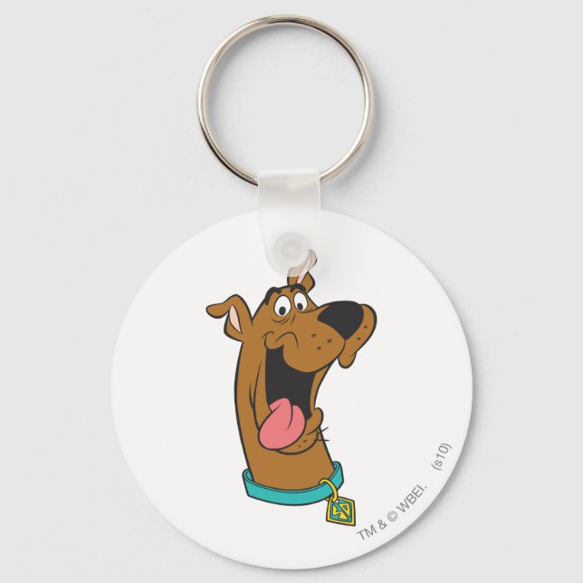 Scooby-Doo Tongue Out Keychain (Front)