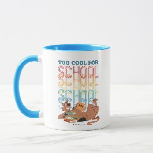 Scooby_Doo Too Cool For School Mug